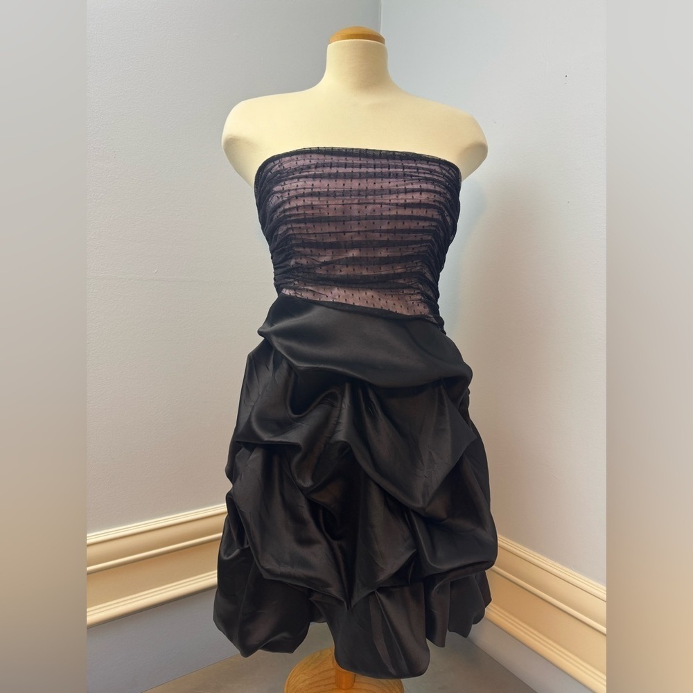 Nicole Miller strapless Formal Prom Cocktail Dress